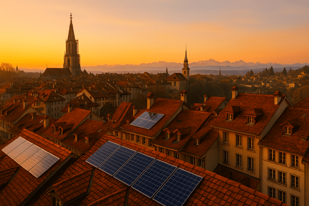 Solarstrom im Kanton Bern